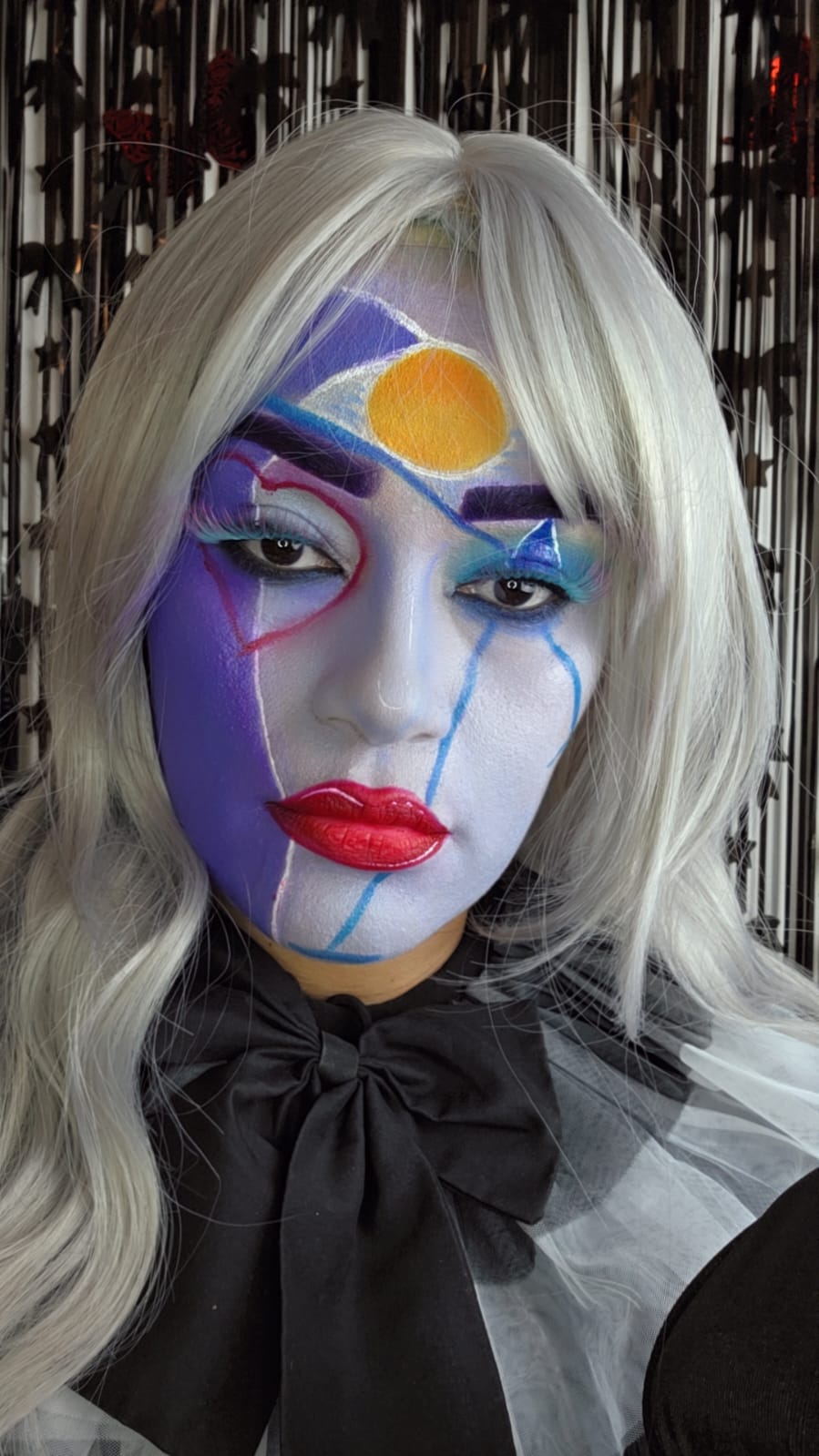 Maquillage artistique style Picasso cubiste